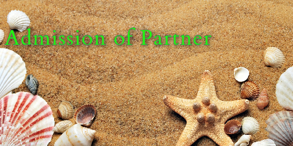 Admission of a Partner
